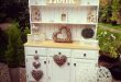 Beautiful Stunning shabby chic welsh dresser lovingly restored and hand painted in welsh dresser shabby chic