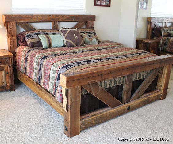 Stunning 25+ best ideas about Wood Bed Frames on Pinterest | Diy bed wooden bed frames
