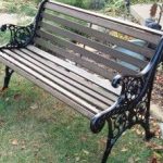 Amazing DIY - How to Restore a Cast Iron and Wood Garden Bench. wrought iron benches outdoor