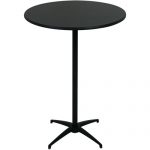 ... round cocktail tables - black VARNDAW