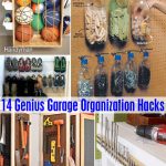 14 genius garage organization hacks - the scrap shoppe RPEMFYC