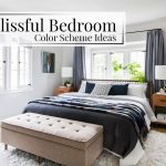 19 blissful bedroom color scheme ideas EMCSGZK