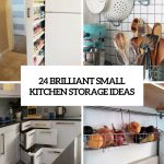 24 creative small kitchen storage ideas - shelterness WOXYLNZ