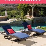 5 types of pool furniture for a backyard oasis - overstock.com PGCDJBF