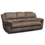 aldo manual reclining sofa - mocha UYGVAZY