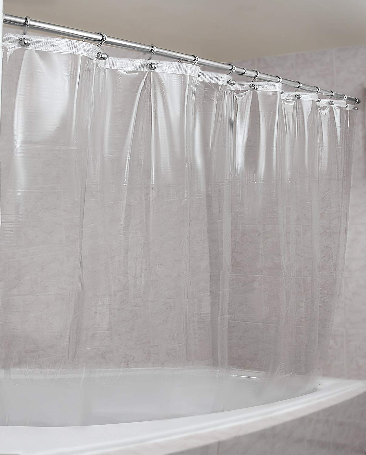 amazon.com: strongest mildew resistant shower curtain liner on the  market-100% ICBKGDG
