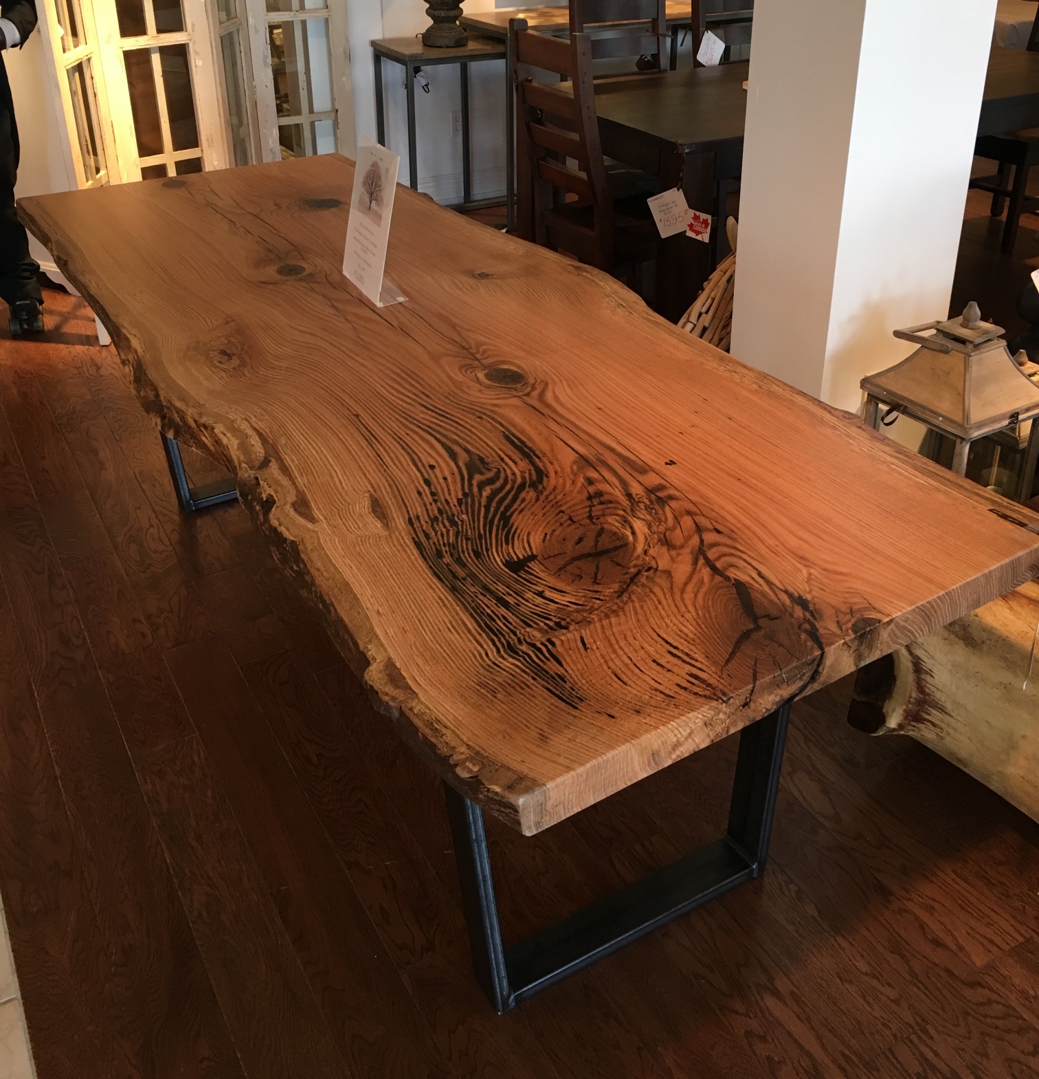 amish mennonite oak table MERETSG