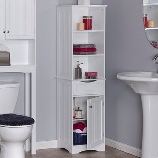 bathroom cabinets riverridge ashland collection tall cabinet (2 options available) IWLVANR