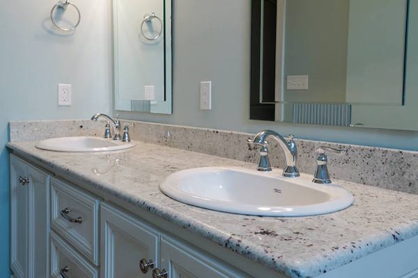 bathroom countertops how to replace a bathroom countertop | homeadvisor EZGCPFI