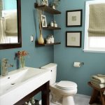 bathroom decorating ideas 13. chic and calming blue design theme MFQGEYO