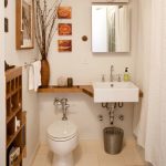 bathroom decorating ideas be clever with shelving | tutorial here QERKMPJ