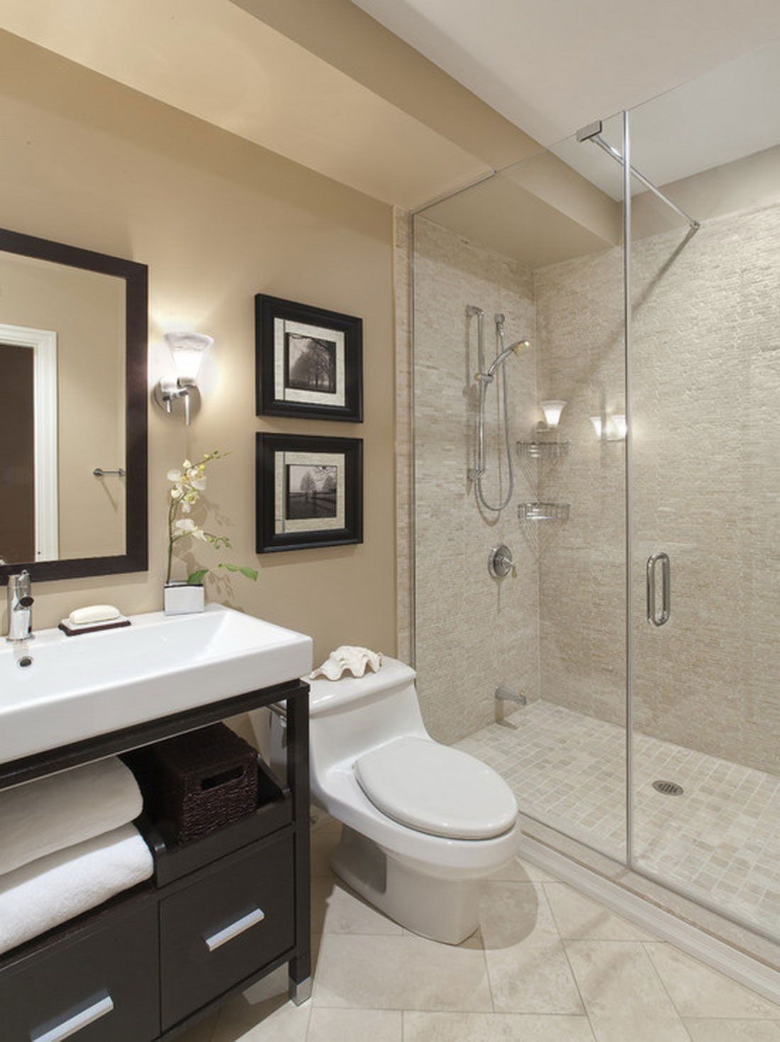 Collect various  bathroom designs to renovate it into a lively area