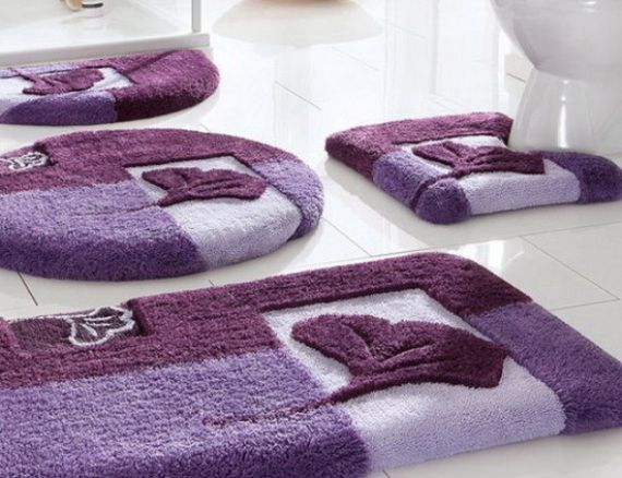bathroom rug sets bathroom , 12 pretty designer bathroom rugs and mats : bathroom DJALAFN