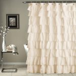 bathroom shower curtains ruffle shower curtain FAFESXR