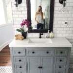 bathroom vanity and tile LKNIZFZ