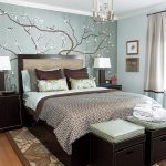 bedroom decorating ideas bedroom-decorating-ideas-blue-and-brown URNYBQT