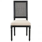 black dining chairs home decorators collection jacques cane antique black square back dining NWXNHWL