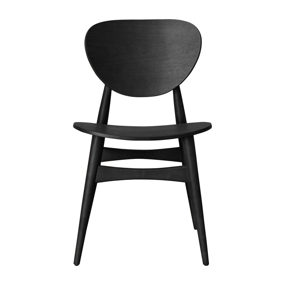 black dining chairs life interiors - potter timber dining chair (black) - modern dining HEPINQP