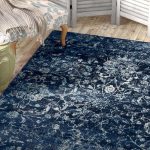 blue area rugs devay floral steel blue area rug JNBPGFP
