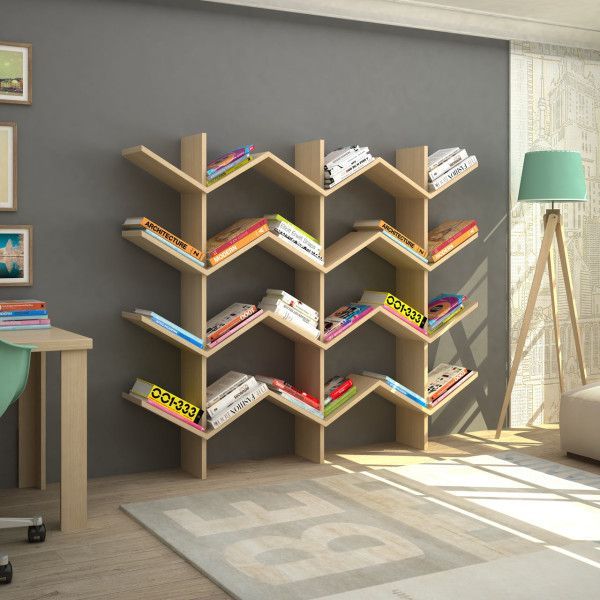 Show case your books collection by having the best bookshelf design