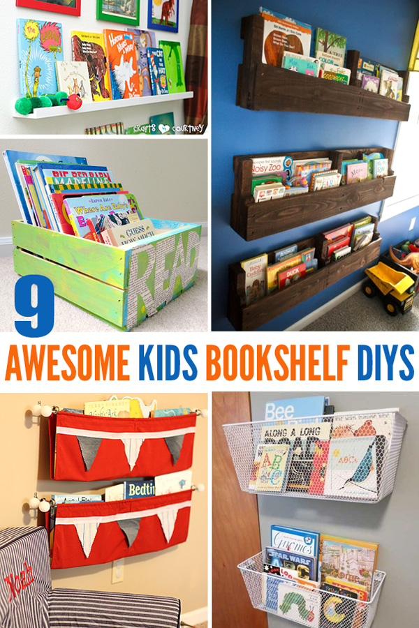 bookshelves for kids 9 awesome diy kids bookshelves MHMDHEL