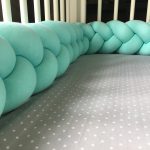 braided crib bumper/bed bolsters - see more knot pillows u0026 cushions VEOAWKD