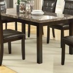 brown marble dining table DGLOHFR