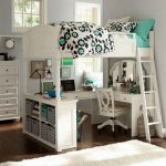 bunk beds with desk awesome loft beds with desk for teens resized | loft | GDFSVAJ