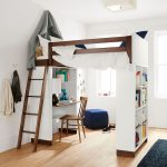 bunk beds with desk bunk bed with desk kids room QSVQGJU