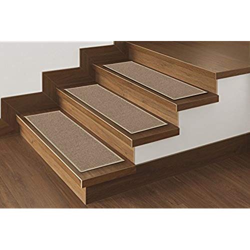 carpet for stairs ottomanson skid-resistant rubber backing non-slip carpet stair  treads-machine washable area SSTVKGL