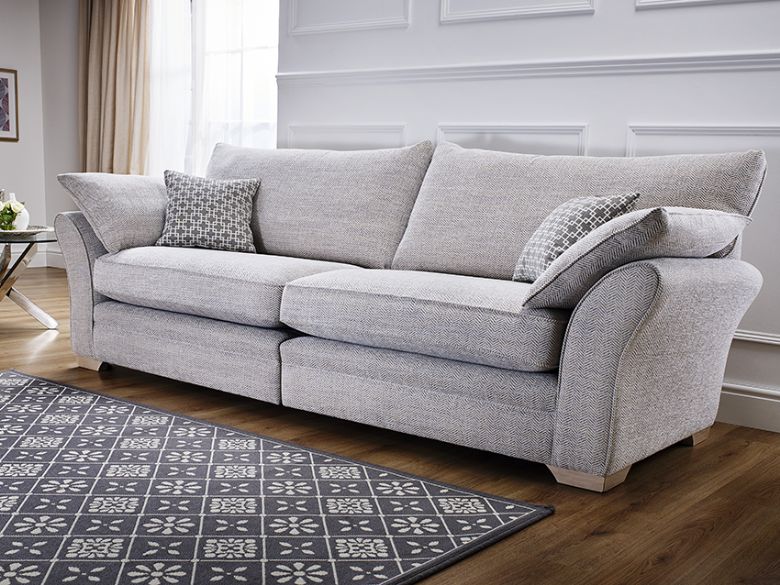Stylish furniture ideas with fabric sofa