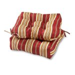 chair cushions amazon.com: greendale home fashions 20-inch outdoor chair cushion (set of LZKQHFJ