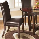 chairs for dining room charrell dining room chair, medium brown, large ... XWECRSA