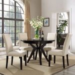 chairs for dining room upholstered high-back dining chair with nailhead trim TYWXGRN