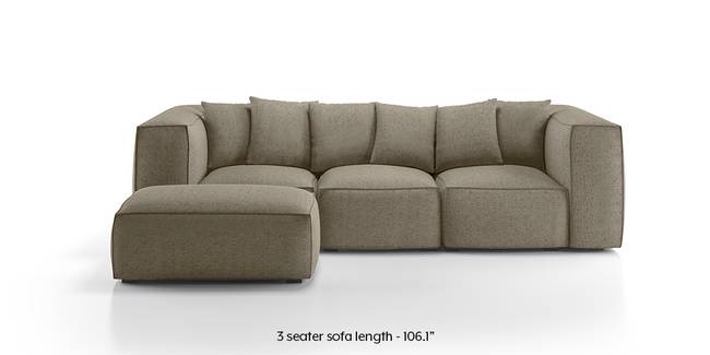 chapman modular sofa (mist brown) (mist, fabric sofa material, regular sofa KNJSJMW