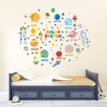 children wall stickers solar system wall decals for kids rooms - disney studio was OJEFFCT