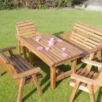 childrens garden furniture image is loading wooden-childrens-patio-set-outdoor-garden-furniture FRLXSZE