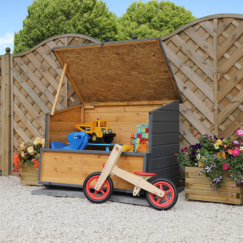 click image to enlarge 4 x 3 waltons wooden garden storage ELEOHWO