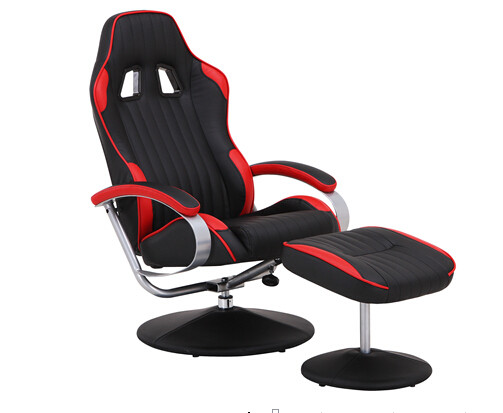 comfortable computer chairs racing style pu adjustable office chair with arms / comfortable computer XFZZBID