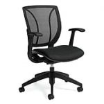 computer chairs global roma fabric computer and desk office chair, fixed arms, red YIXBAAB