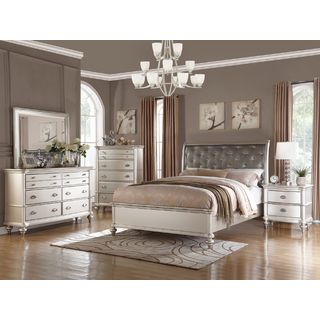 contemporary bedroom sets silver orchid olivia 5-piece bedroom set FOHVPVT