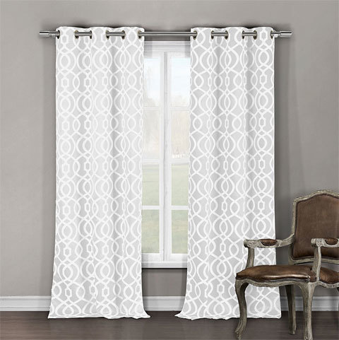 creative of grey and white blackout curtains and best blackout thermal WBPCEDC