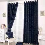 curtain patterns kids beautiful dark blue curtains with patterns of stars ZVUVHIW