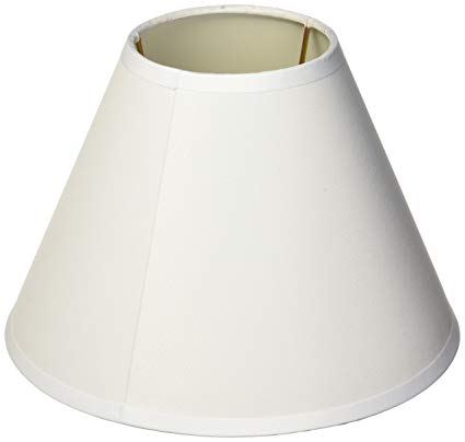 darice 5200-29, small lamp shade white fabric-covered CLZKBWR