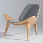 designer chairs hans j. wegner- shell lounge chair | furniture design | chair XHEFNUW