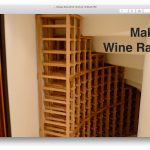 diy wine racks making wine racks - youtube NJWKPOA
