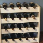diy wine racks wine rack - how to build - menards - youtube KKYVTLI