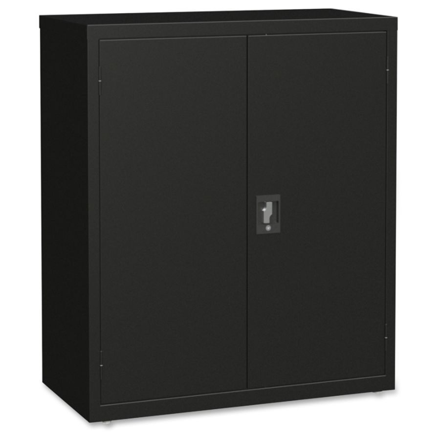 durable storage cabinets lorell storage cabinet 36 x 18 x 42 sturdy recessed locking PTXXQFP