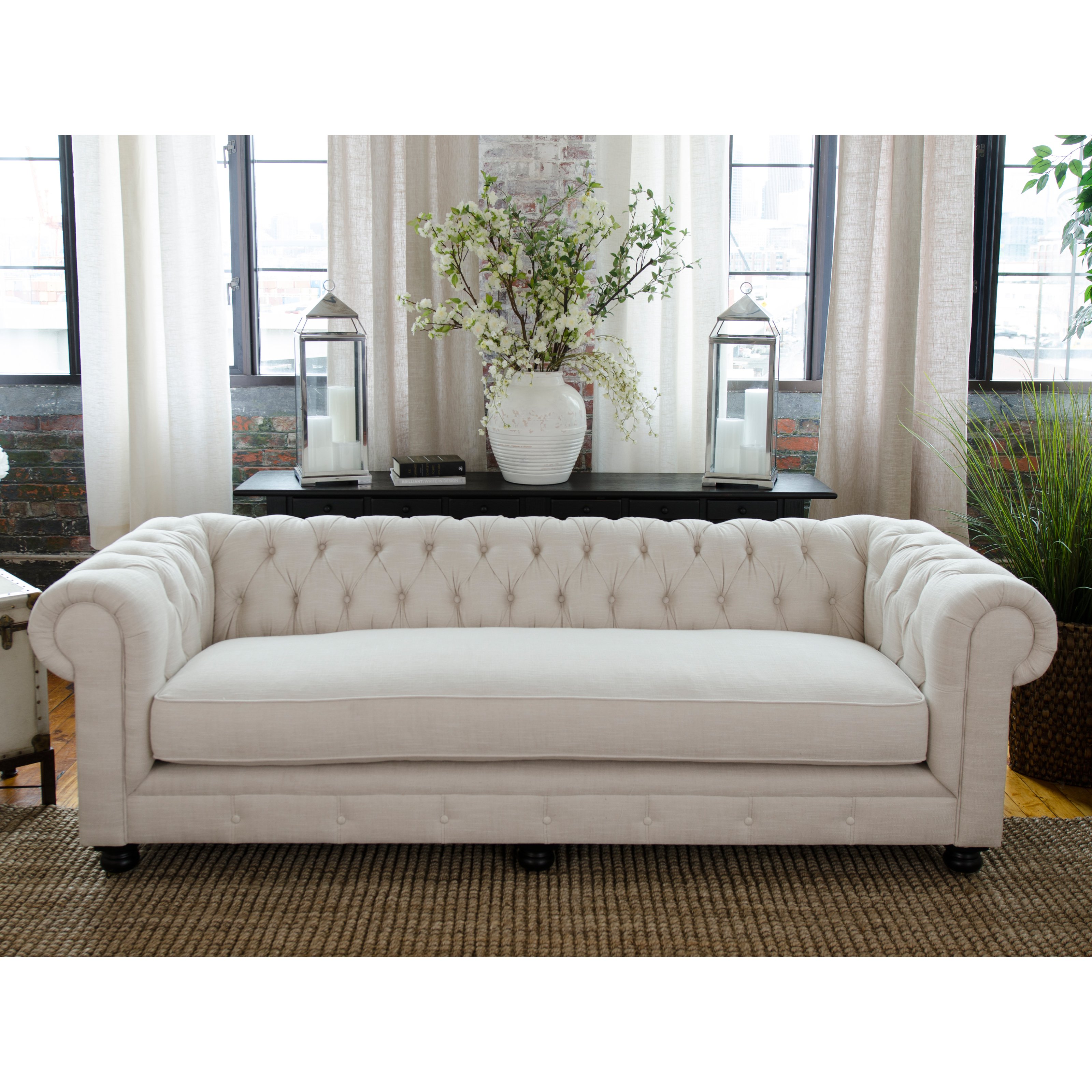 elements fine home estate fabric sofa | hayneedle EBZRBYS