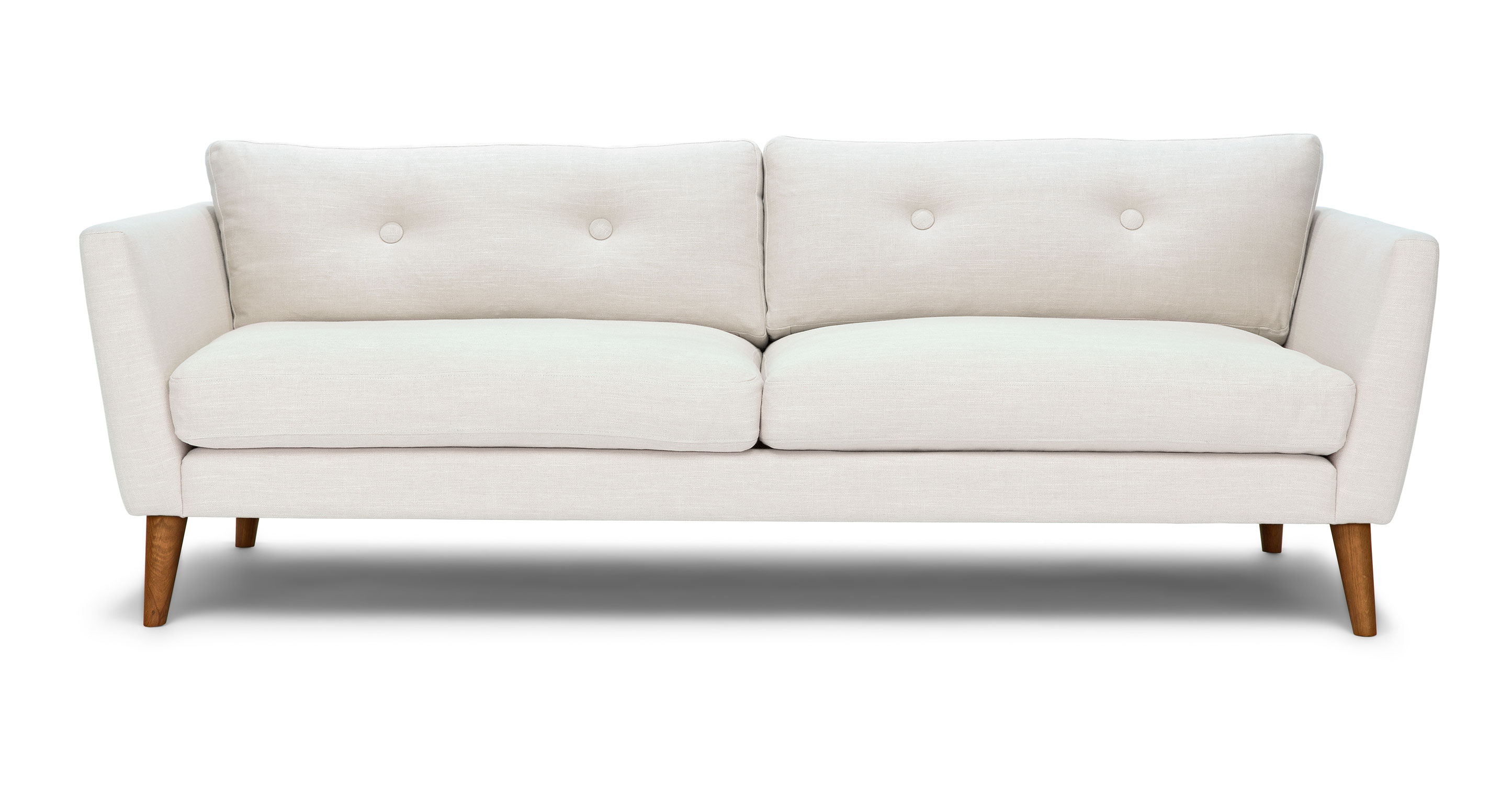emil quartz white sofa - sofas - article | modern, mid-century HDLCNWP